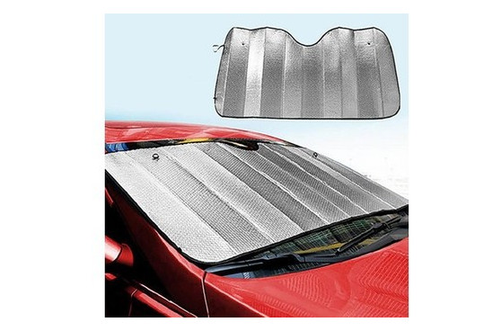 Шторка солнцезащитная автомобильная Lavita на лобовое стекло 60 х 130 см фото №2