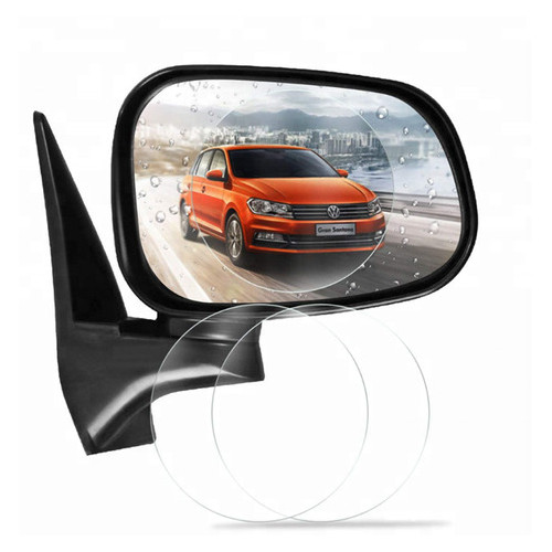 Антидождь пленка SUNROZ Anti-fog Film для автомобиля на боковое зеркало заднего вида 10 см (2219) фото №6