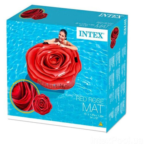 Надувний матрац Intex Троянда (58783) фото №7