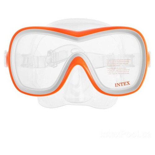 Набір маска та трубка для плавання Intex помаранчевий (55647) фото №1