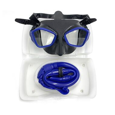 Набір для плавання (маска та трубка) Newt DLV FLEX синій NE-SW-75-BL фото №4