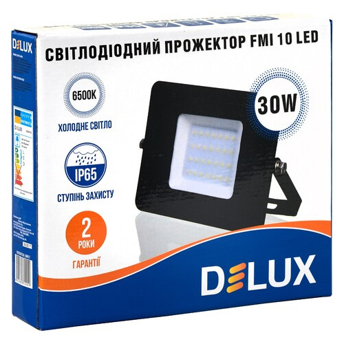Прожектор Delux FMI 10 LED 30Вт 6500K IP65 (90008736) фото №4