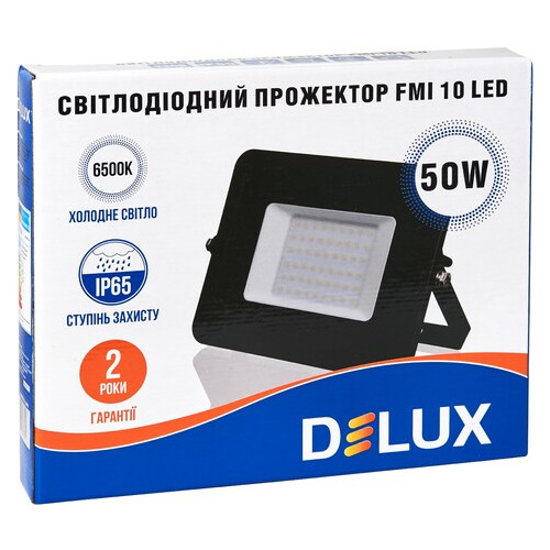 Прожектор Delux FMI 10 LED 50Вт 6500K IP65 (90008738) фото №4