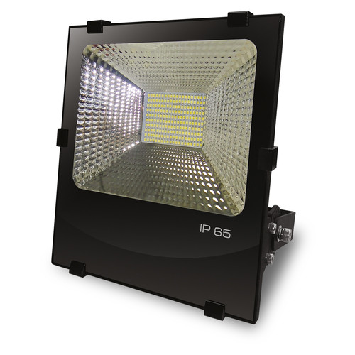Прожектор c радиатором Euroelectric LED SMD 100W 6500K (LED-FLR-SMD-100) фото №1