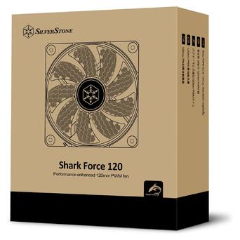 Корпусний вентилятор SilverStone Shark Force SF120B (SST-SF120B) фото №9
