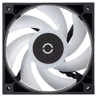 Вентилятор Tecware Omni P12 - 3-Fan Pack (Black) ARGB PWM 120mm Fans чорний з білим (TWAC-OMP12-3BK) фото №5