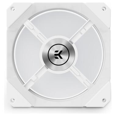 Кулер до корпусу Ekwb EK-Quantum Impulse 120 D-RGB - White(400-1800 rpm) (3831109854204) фото №2