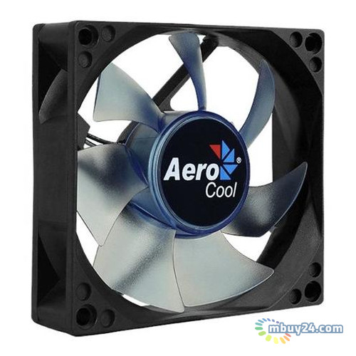 Вентилятор AeroCool Motion 8 Blue LED 80мм 3-pin фото №1