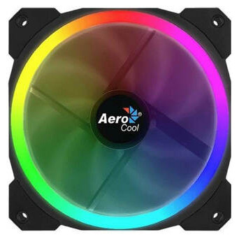 Вентилятор AeroCool Orbit RGB LED 120мм 3-pin фото №6