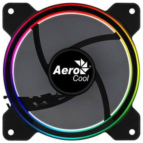Вентилятор AeroCool Saturn 12 FRGB (ACF3-ST10217.01), 120х120х25 мм, 3-Pin Molex фото №1