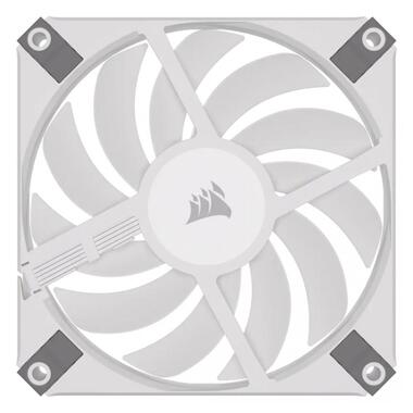 Кулер до корпусу Corsair iCUE AF120 RGB Slim White Dual Fan Kit (CO-9050165-WW) фото №5