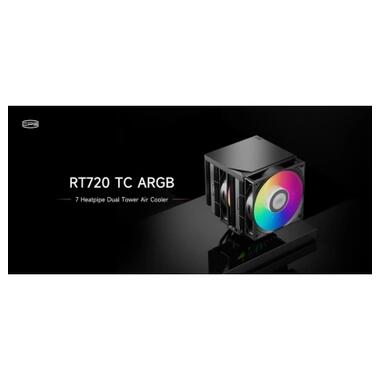 Кулер к процессору PcCooler RT720 TC ARGB BK черный IntelLGA 11 (RT720 TC ARGB BK) фото №11