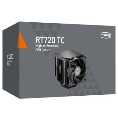 Кулер к процессору PcCooler RT720 TC BK черный IntelLGA 115X/12 (RT720 TC BK) фото №7