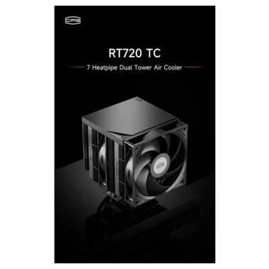 Кулер к процессору PcCooler RT720 TC BK черный IntelLGA 115X/12 (RT720 TC BK) фото №10