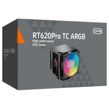 Кулер к процессору PcCooler RT620Pro TC ARGB BK фото №6