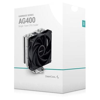 Кулер для процесора Deepcool AG400 (R-AG400-BKNNMN-G-1) фото №10