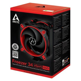 Кулер для процесора Arctic Freezer 34 eSports DUO Red (ACFRE00060A) фото №9