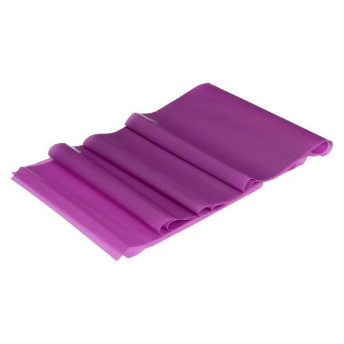 Стрічка еластична для фітнесу та йоги Zelart FI-3141 1.5м Фіолетовий (56363186) фото №2