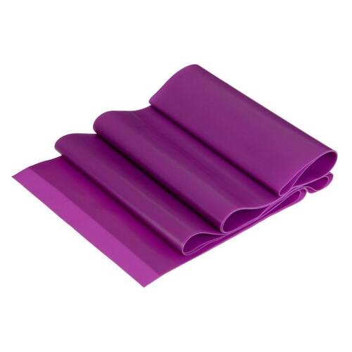 Стрічка еластична для фітнесу та йоги Zelart FI-3143 1.5м Фіолетовий (56363187) фото №2