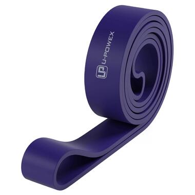 Еспандер-петля (гумка для фітнесу і кроссфіту) U-POWEX Pull up band (16-39kg) Purple фото №1
