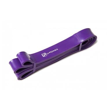 Еспандер-петля (гумка для фітнесу і кроссфіту) U-POWEX Pull up band (16-39kg) Purple фото №5
