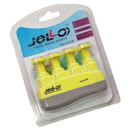 Еспандер кистьовий для розвитку пальців Jello JLA-436 Жовтий (56457005) фото №1