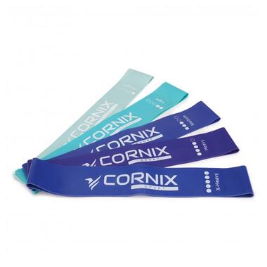 Резинки для фітнесу Cornix Mini Power Band набір 5 шт 1-20 кг XR-0047 фото №4
