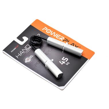 Еспандер-ножиці алюмінієвий PowerPlay 4322 (45 кг) PRO+  Срібний фото №10