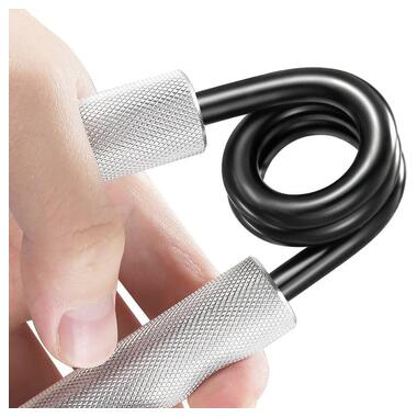 Еспандер-ножиці алюмінієвий PowerPlay 4322 (68 кг) Hand Grip Срібний фото №5