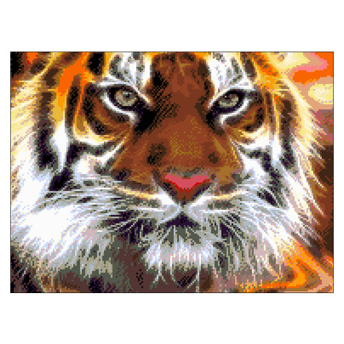 Набір для вишивання бісером Олександра Токарєва Амурський тигр (33-0910-НА) фото №1