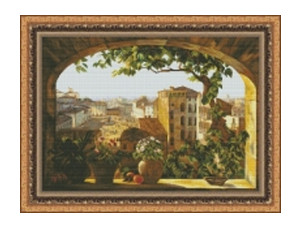 Набор для вышивания Юнона Окно в Рим (1102) фото №1
