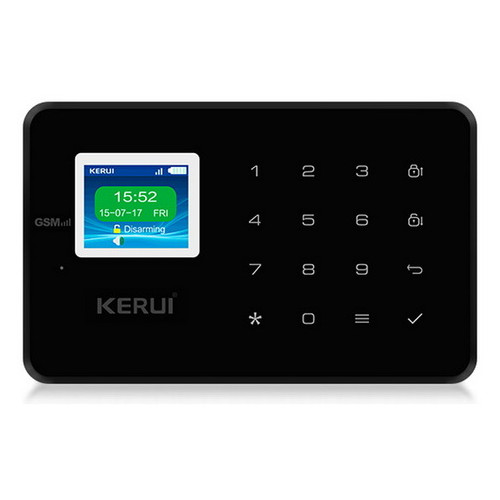 Комплект сигнализации Kerui security G18 Pro для 1-комнатной квартиры black фото №2