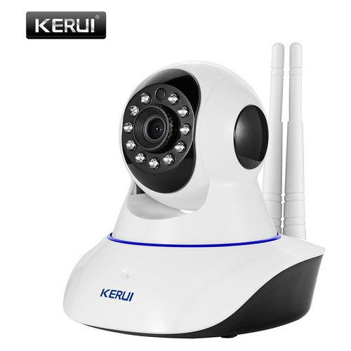 Комплект сигнализации Kerui security G19 с Wi-Fi IP-камерой, белая фото №2