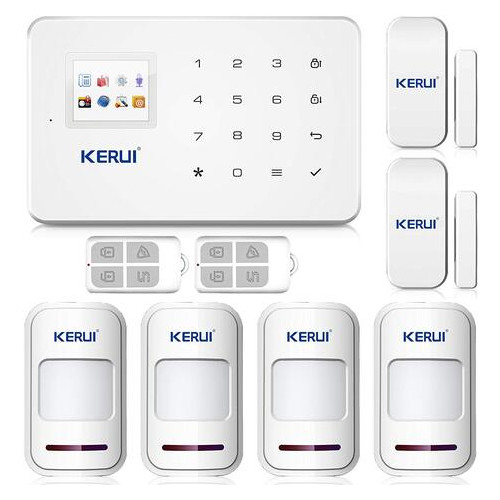 Бездротова сигналізація GSM KERUI G18 для 4-х кімнатної квартири (uudgydf87dhnf) фото №1