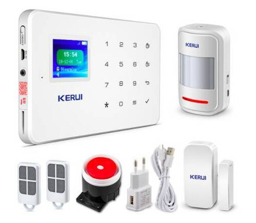 Комплект сигналізації GSM KERUI G-18 plus Білий (GHFBDGY4369FKKF) фото №2