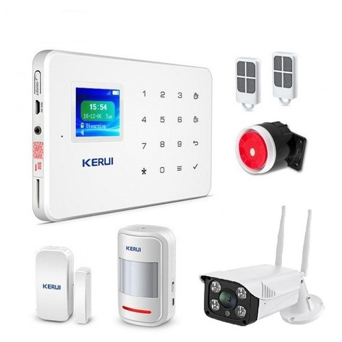 Охоронний комплект GSM сигналізації KERUI G-18 IP WI-FI зовнішня камера (YYHDGGBDF78FDHYF) фото №1