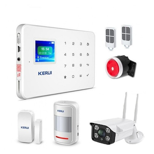 Охоронний комплект GSM сигналізації KERUI G-18 IP WI-FI зовнішня камера (YYHDGGBDF78FDHYF) фото №2