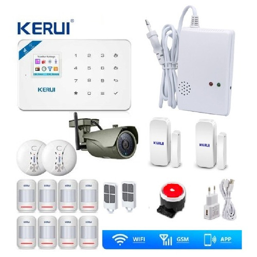 Сигналізація Kerui W18 Double Alarm WI-FI IP камера вулична (SSSSDF89FFG) фото №1