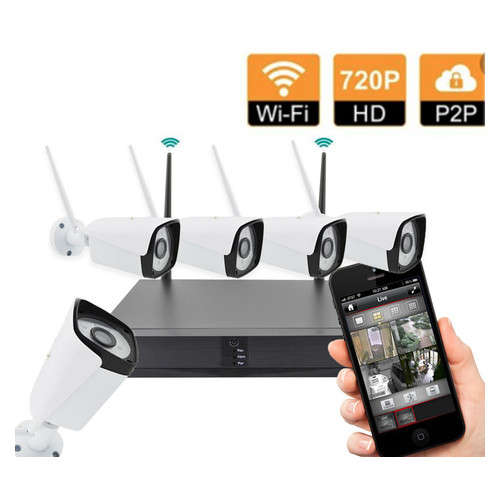 Комплект видеонаблюдения беспроводной XPRO CORDON Full HD WiFi 4ch фото №2