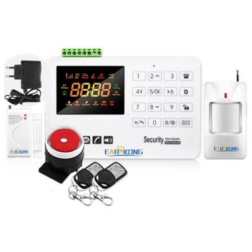 Комплект сигналізації GSM Alarm System GSM40A plus Білий (UUGJRNN885SVVVD) фото №4