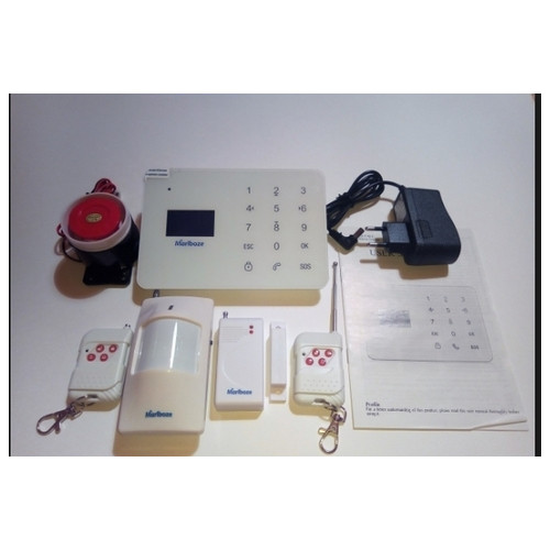 Комплект сигналізації GSM Alarm System Marlboze А2 modern plus Білий (IIF7G3NFH3BBCHCK) фото №3
