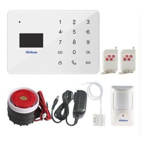 Комплект сигналізації GSM Alarm System Marlboze А2 modern plus Білий (IIF7G3NFH3BBCHCK) фото №2