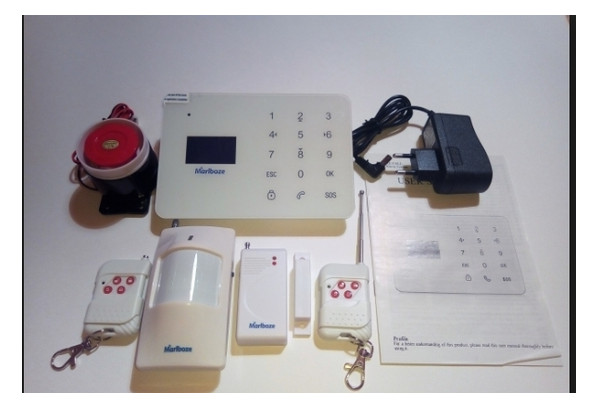 Комплект сигналізації GSM Alarm System Marlboze А2 modern plus Білий (IIF7G3NFH3BBCHCK) фото №4