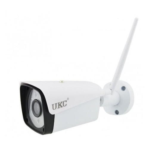 Комплект видеонаблюдения беспроводной DVR KIT CAD Full HD UKC 8004/6673 Wi-Fi 4ch набор на 4 камеры фото №1