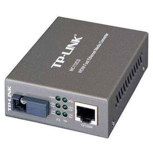 Медіаконвертер TP-LINK MC112CS, 100M WDM Fiber Converter фото №4